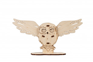 Hedwig™ owl 3D Coloring model